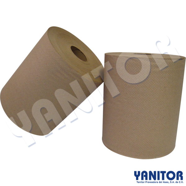 ROLL HAND TOWEL NATURAL 12 ROLLS / 350"