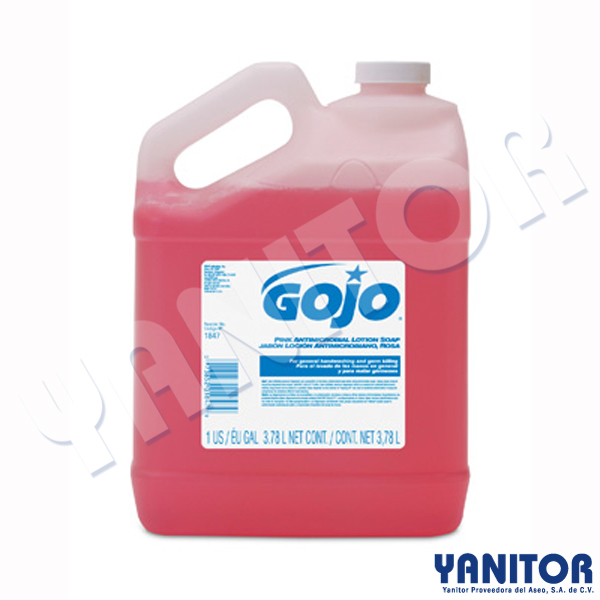 GOJO PINK ANTISEPTIC LOTION SOAP 4/1 GAL.