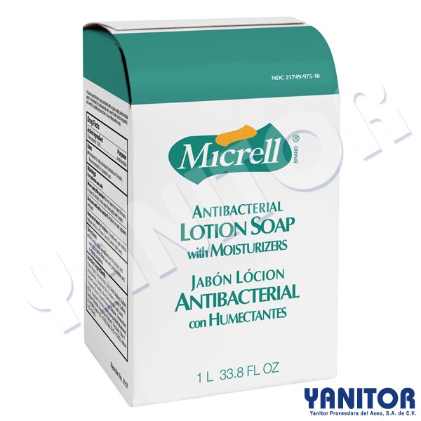 MICRELL ANTIBACTERIAL LOTION SOAP 4/1000 ML