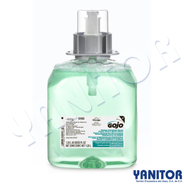 HAIR & BODY WASH GREEN CERT. 3/1250 ML.