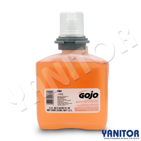 GOJO PREMIUM FOAM ANTIBACTERIAL HANDWASH 2/1200 ML