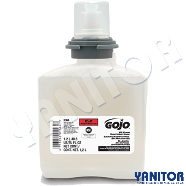E2 FOAM SANITIZING SOAP 2/1200 ML