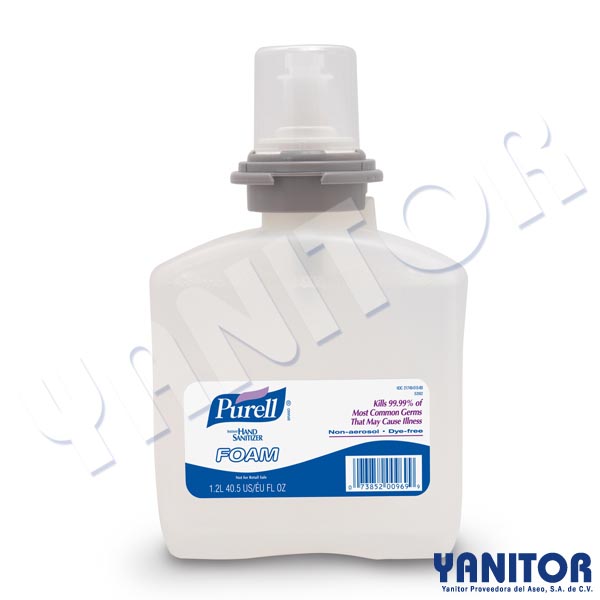 FOAM PURELL ADVANCED INSTANT HAND SANITIZER 2/1200 ML