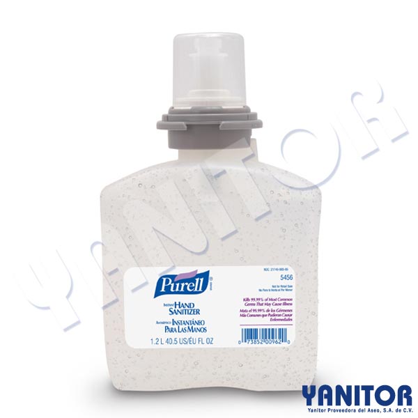PURELL ADVANCED INSTANT HAND SANITIZER 4/1200 ML