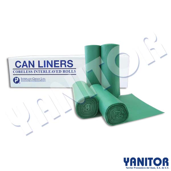 CAN LINERS 24 X 24 OXO-BIODEGRADABLE 1000 BAGS