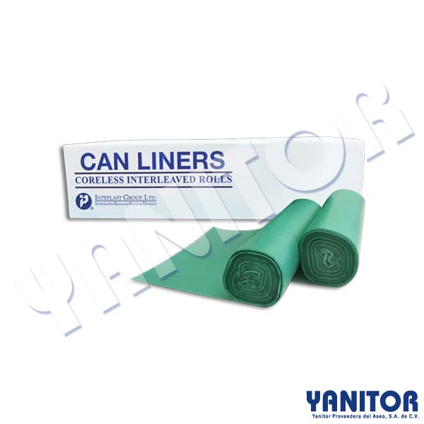 CAN LINERS 40 X 46 OXO-BIODEGRADABLE, 250 BAGS