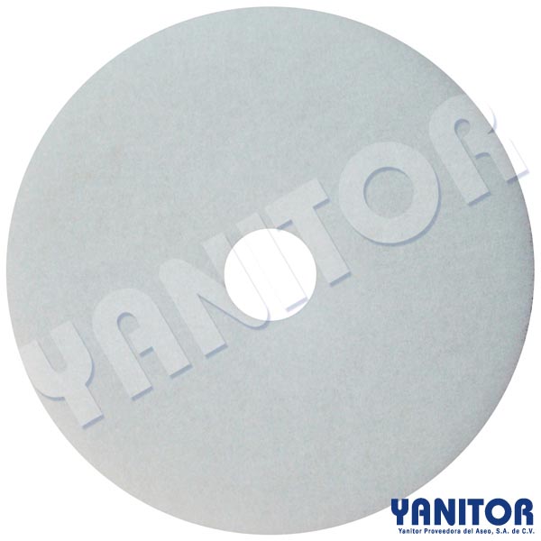 WHITE SCRUB FLOOR PAD